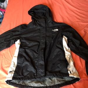 The North Face rain jacket